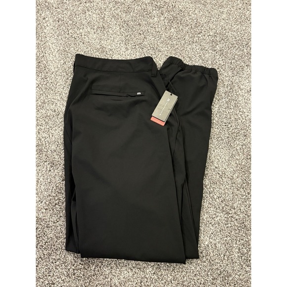 Travis Mathew Other - Travis Mathew Chino‎ Pants Mens 40x30 Black Golf Performance Quick Dry NWT